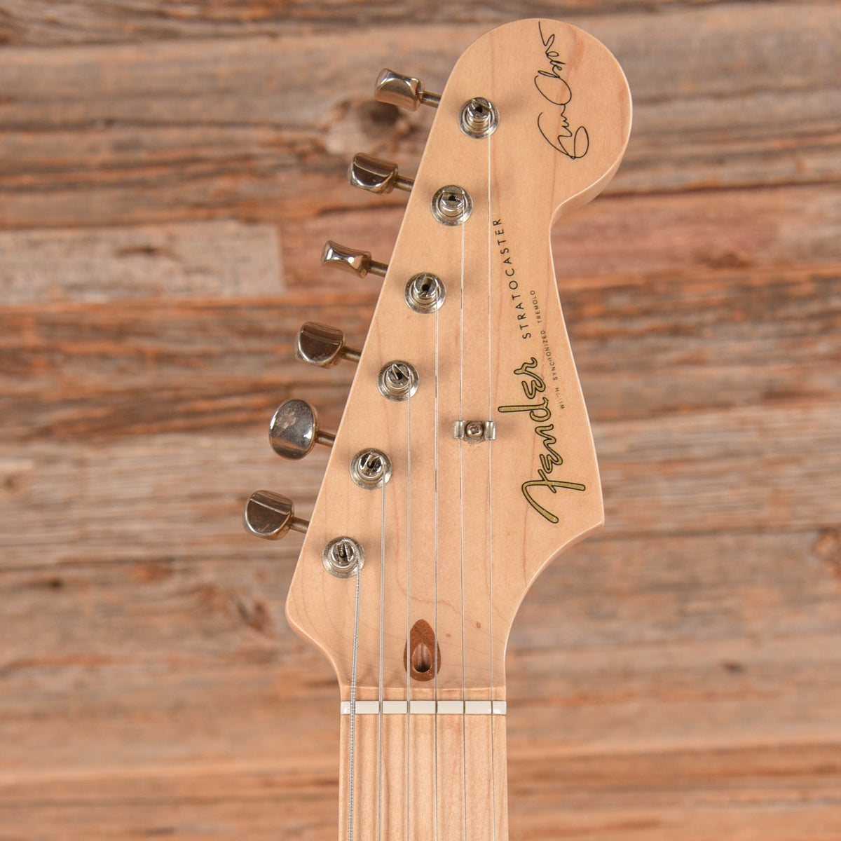Fender Artist Eric Clapton Stratocaster Black 2011 - View 6 | MusicMarket
