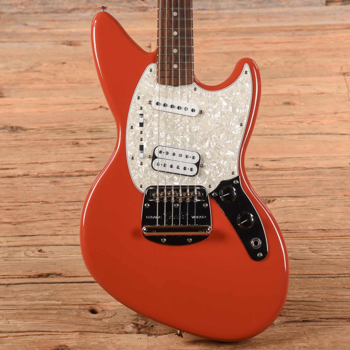 Fender Artist Kurt Cobain Signature Jag-Stang Fiesta Red 2021 - MusicMarket