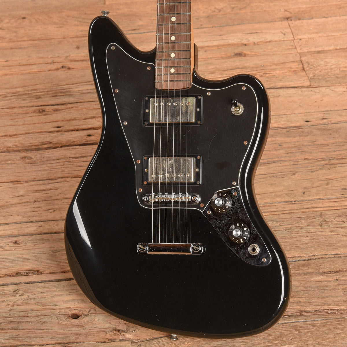 Fender Blacktop Jaguar Black 2011 - View 2 | MusicMarket
