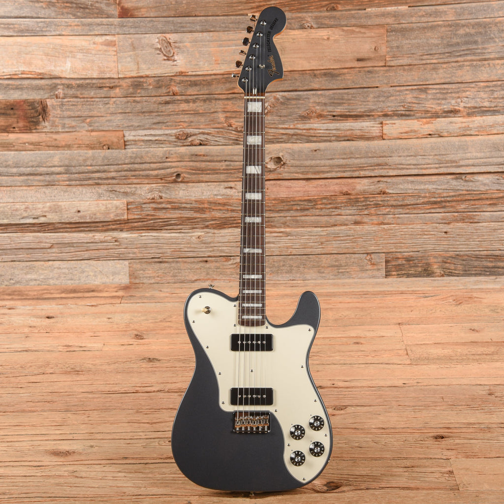 Fender Chris Shiflett Cleaver Signature Telecaster Deluxe Charcoal Frost Metallic 2024 - View 4 | MusicMarket