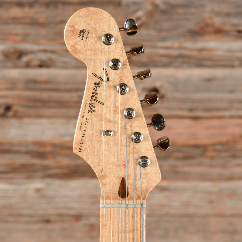 Fender Custom Classic 1957 Stratocaster Gene Baker 2-Tone Sunburst 1995 LEFTY - View 6 | MusicMarket