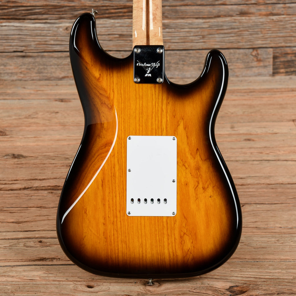 Fender Custom Classic 1957 Stratocaster Gene Baker 2-Tone Sunburst 1995 LEFTY - View 3 | MusicMarket