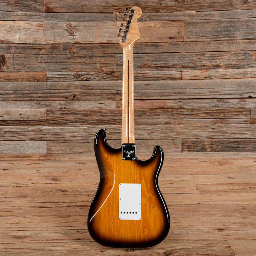 Fender Custom Classic 1957 Stratocaster Gene Baker 2-Tone Sunburst 1995 LEFTY - View 5 | MusicMarket