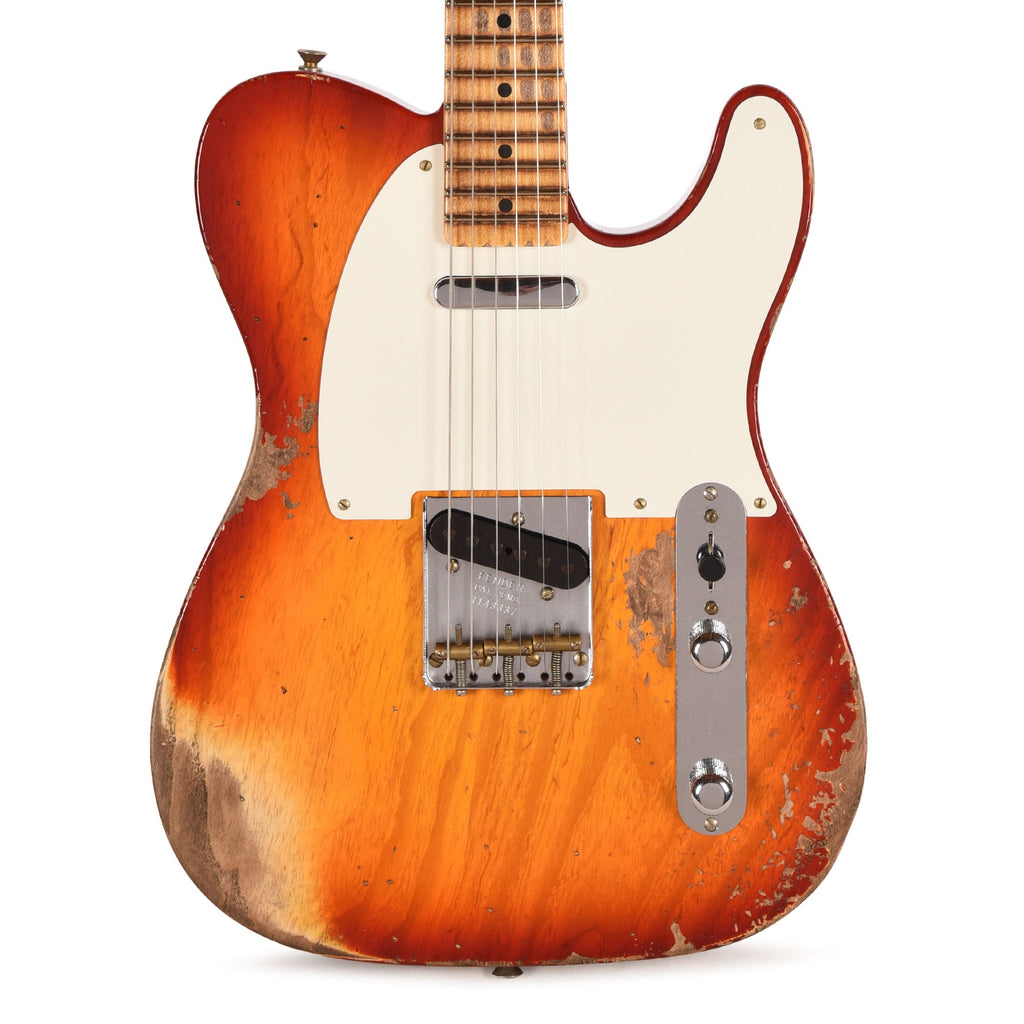 Fender Custom Shop 1951 Nocaster Heavy Relic Aged Cherry Sunburst - View 2 | MusicMarket