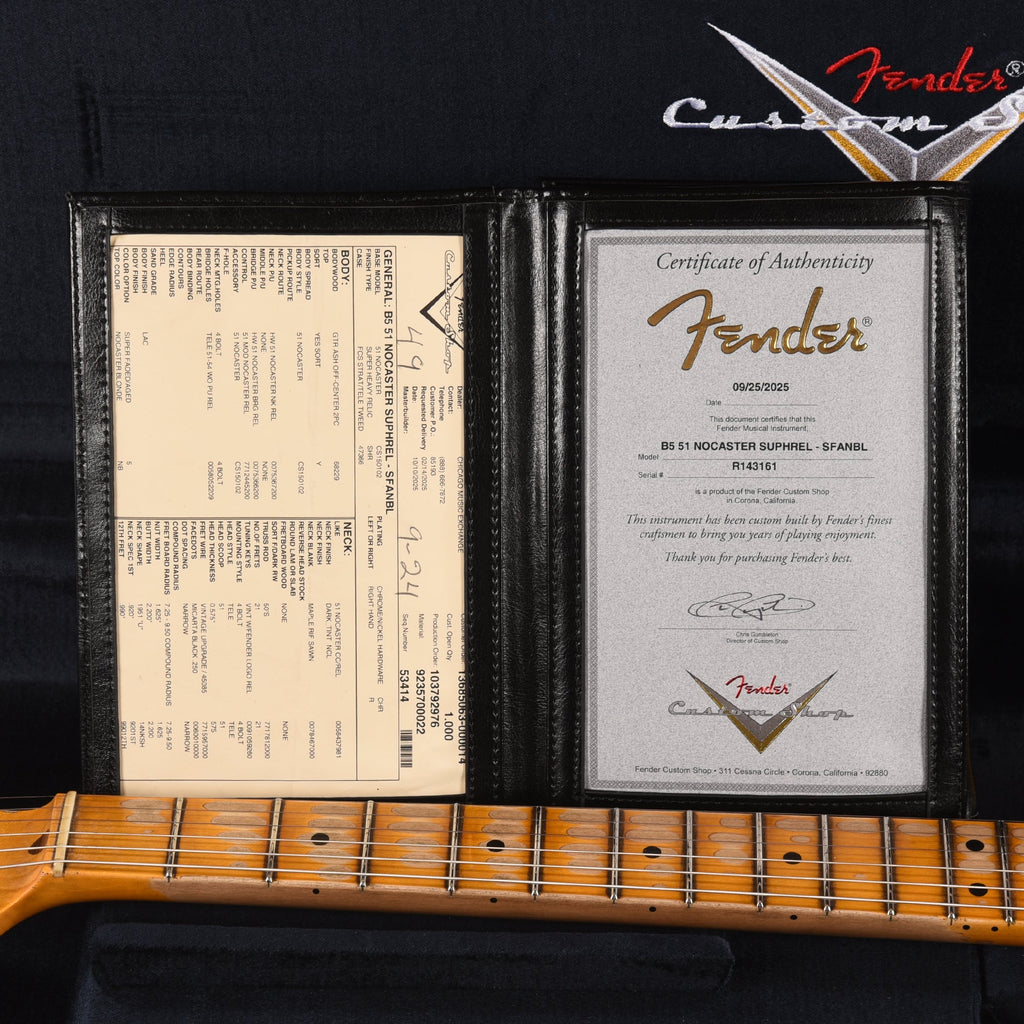 Fender Custom Shop 1951 Nocaster Super Heavy Relic Super Faded Aged Nocaster Blonde - View 9 | MusicMarket