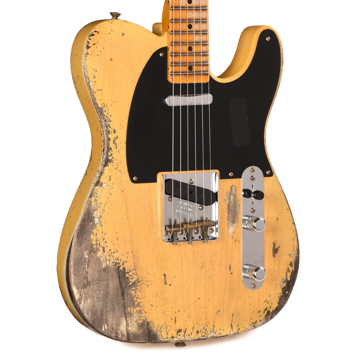 Fender Custom Shop 1951 Nocaster Super Heavy Relic Super Faded Aged Nocaster Blonde - MusicMarket