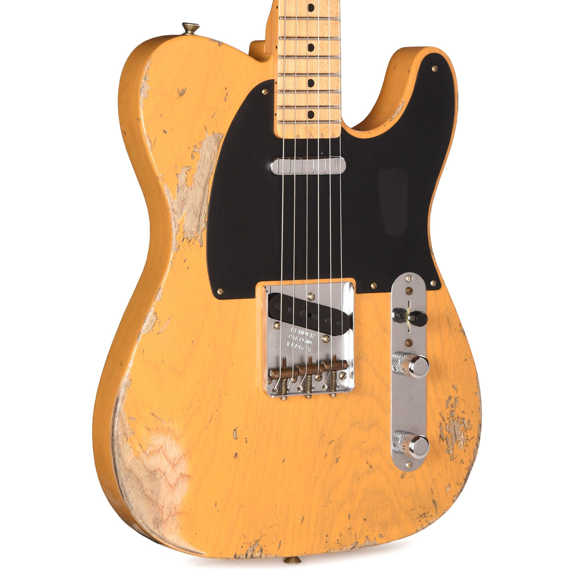 Fender Custom Shop 1952 Telecaster "Chicago Special" Heavy Relic Faded Butterscotch Blonde - MusicMarket