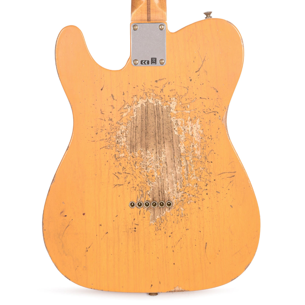 Fender Custom Shop 1952 Telecaster "Chicago Special" Heavy Relic Faded Butterscotch Blonde - View 3 | MusicMarket