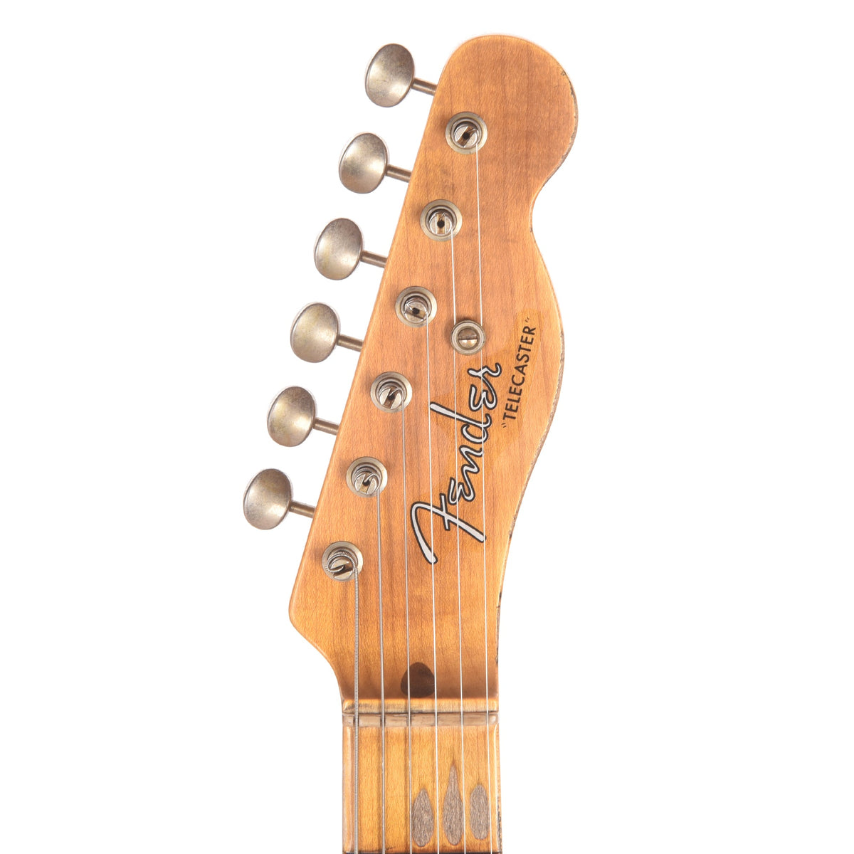 Fender Custom Shop 1952 Telecaster "Chicago Special" Heavy Relic Faded Butterscotch Blonde - View 6 | MusicMarket