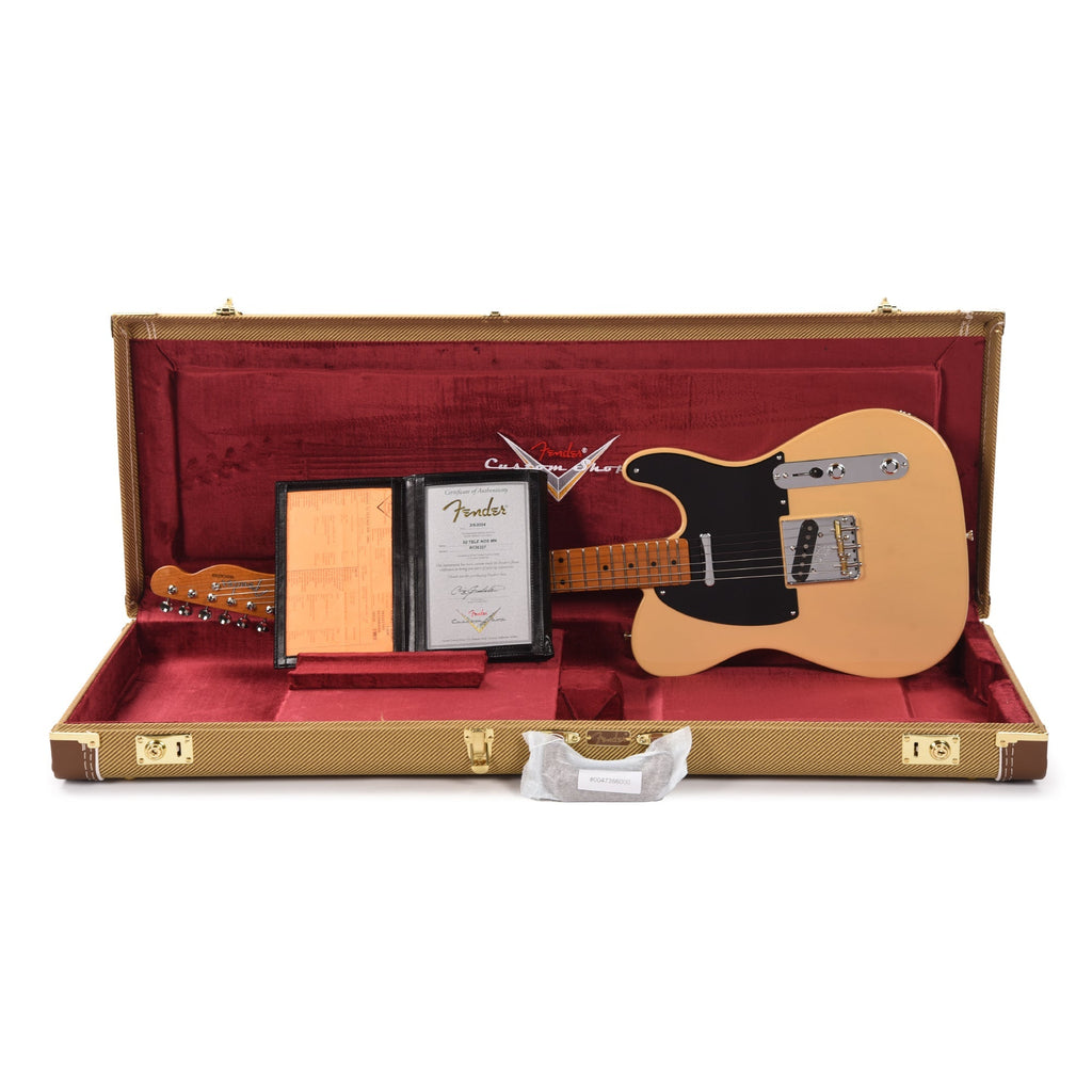Fender Custom Shop 1952 Telecaster "Chicago Special" NOS Dirty Nocaster Blonde w/Roasted Neck - View 9 | MusicMarket