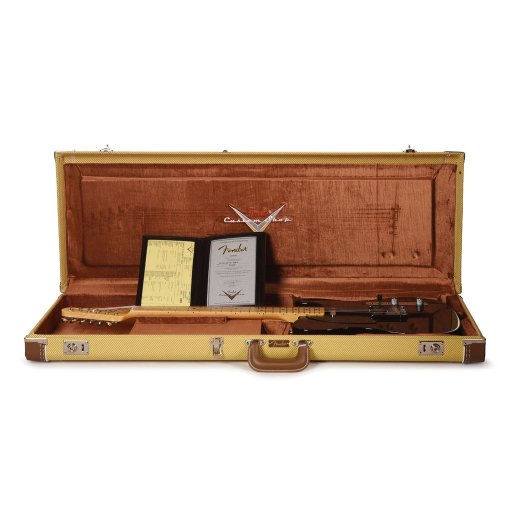 Fender Custom Shop 1952 Telecaster "Chicago Special" Time Capsule Super Aged Black - View 8 | MusicMarket