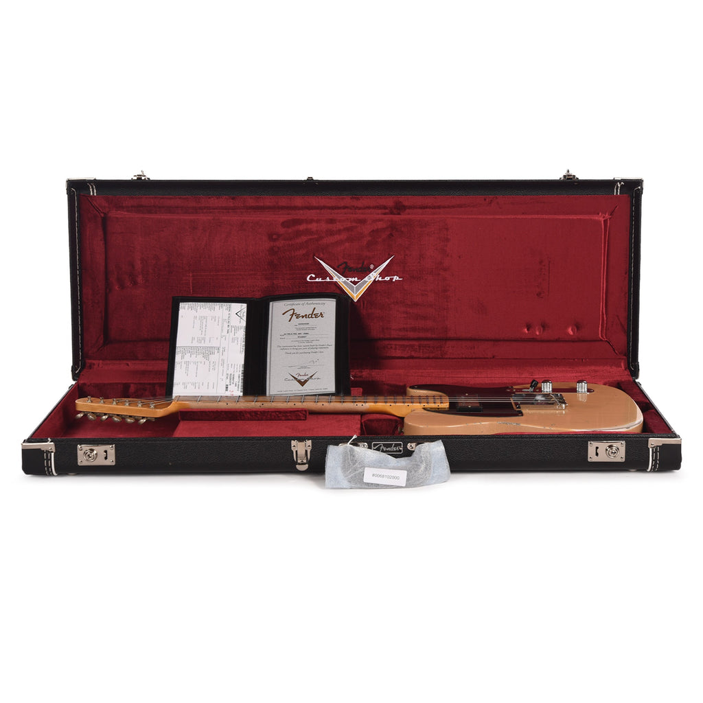 Fender Custom Shop 1952 Telecaster HS "Chicago Special" Relic Dirty Nocaster Blonde w/Duncan Antiquity - View 8 |