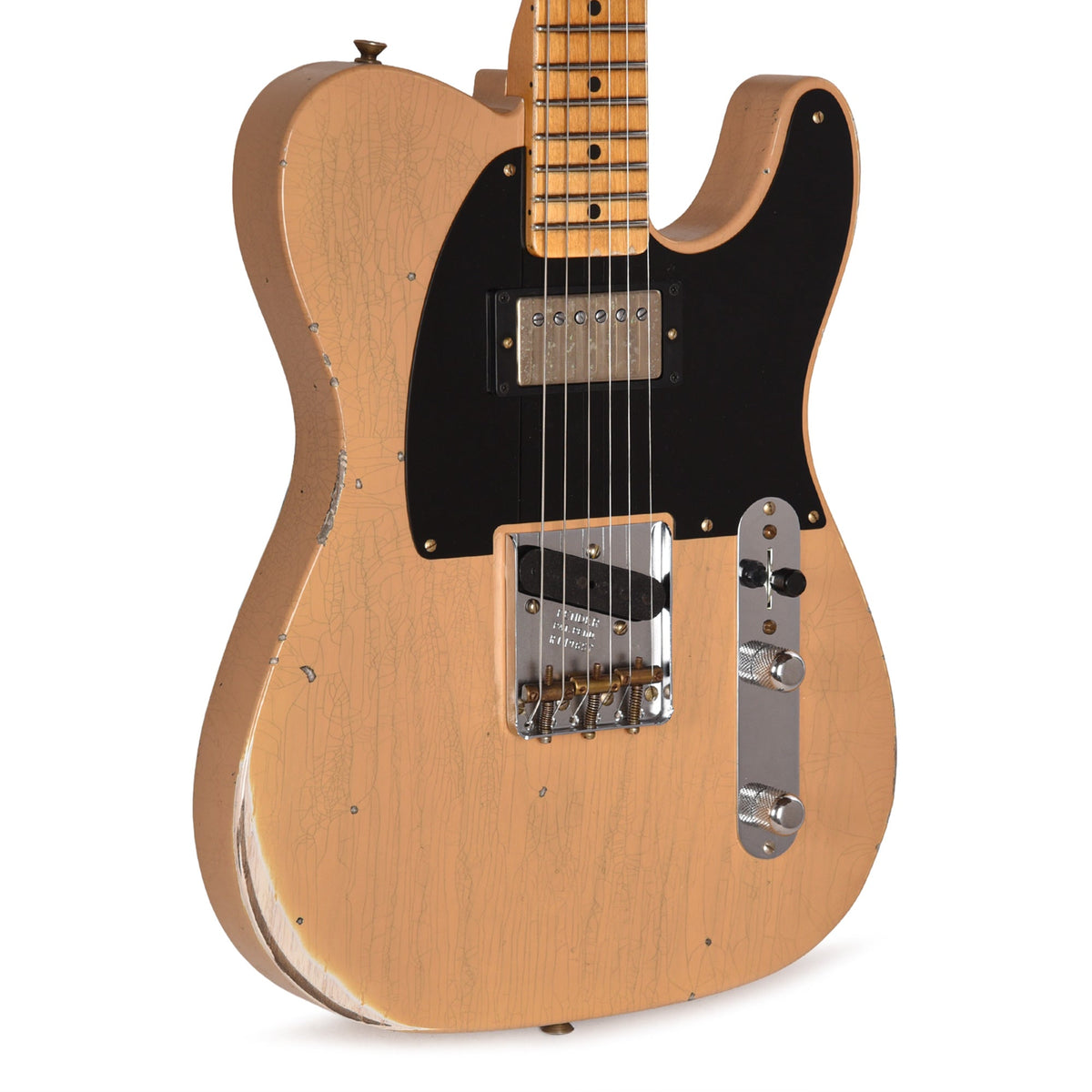Fender Custom Shop 1952 Telecaster HS "Chicago Special" Relic Dirty Nocaster Blonde w/Duncan Antiquity - MusicMarket