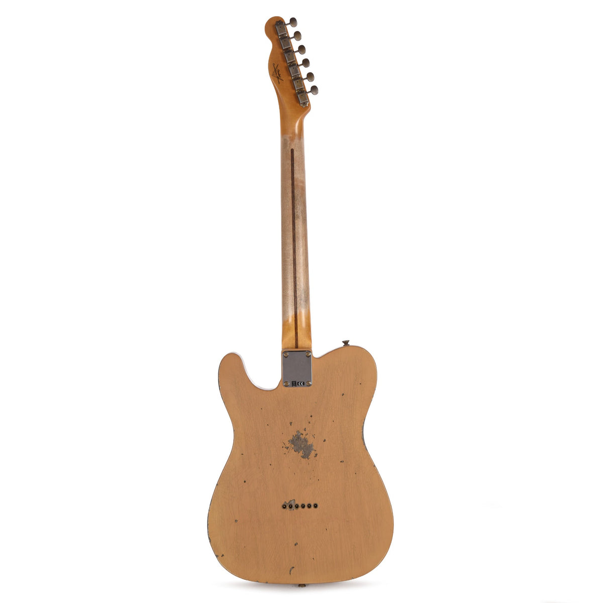 Fender Custom Shop 1952 Telecaster HS "Chicago Special" Relic Dirty Nocaster Blonde w/Duncan Antiquity - View 5 |