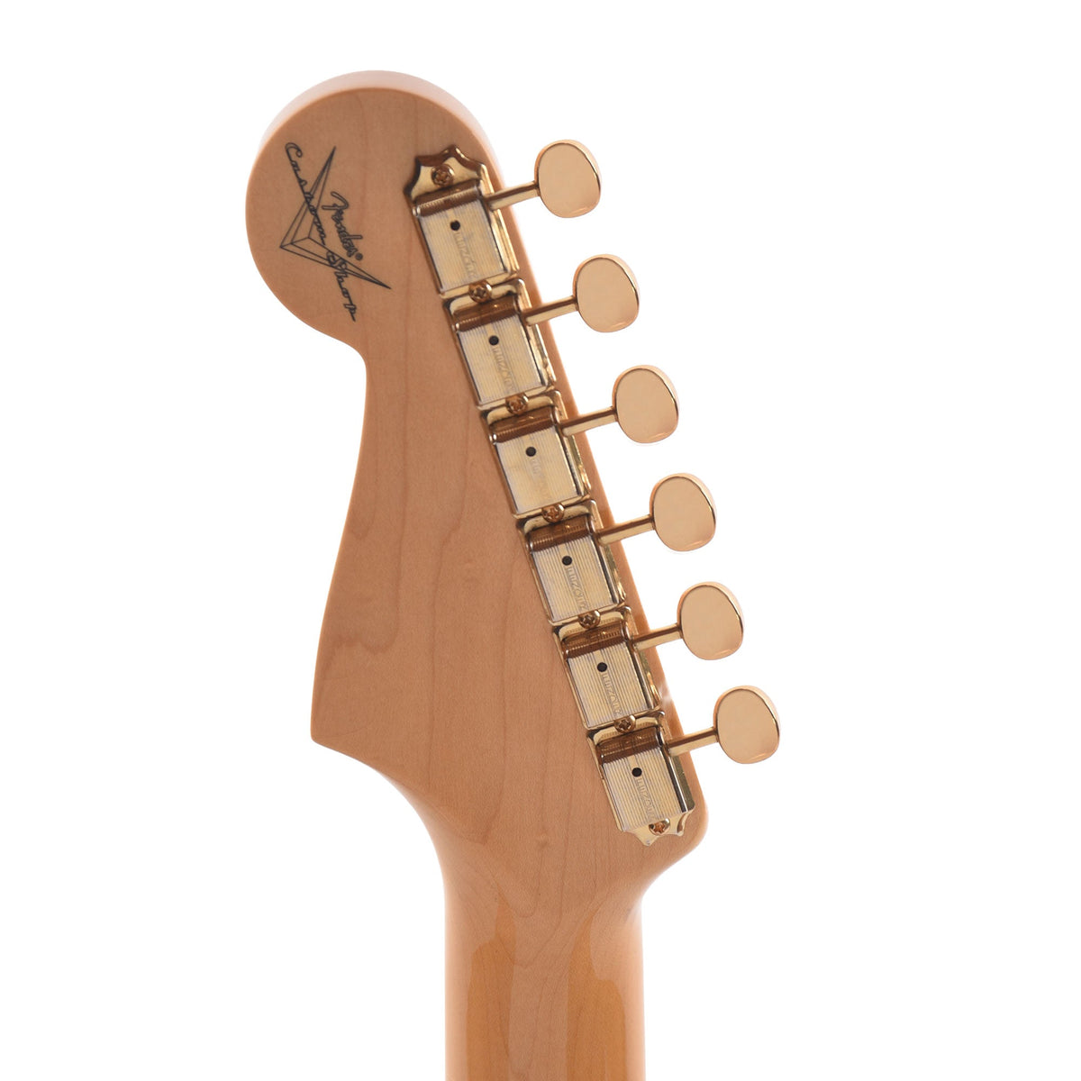 Fender Custom Shop 1955 Stratocaster Deluxe Closet Classic Faded Aged Fiesta Red - View 7 | MusicMarket