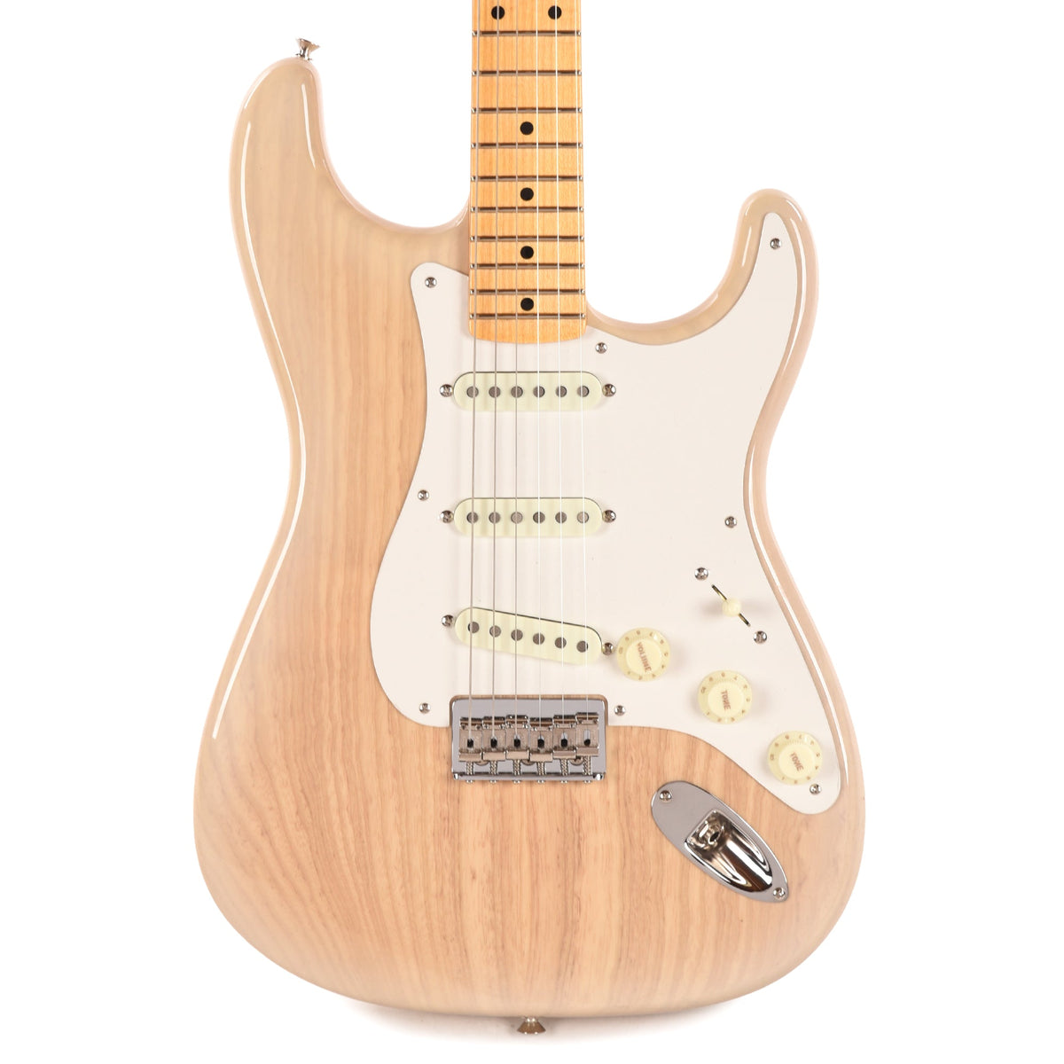 Fender Custom Shop 1955 Stratocaster Hardtail "Chicago Special" NOS Super Faded Natural Blonde - View 2 | MusicMarket