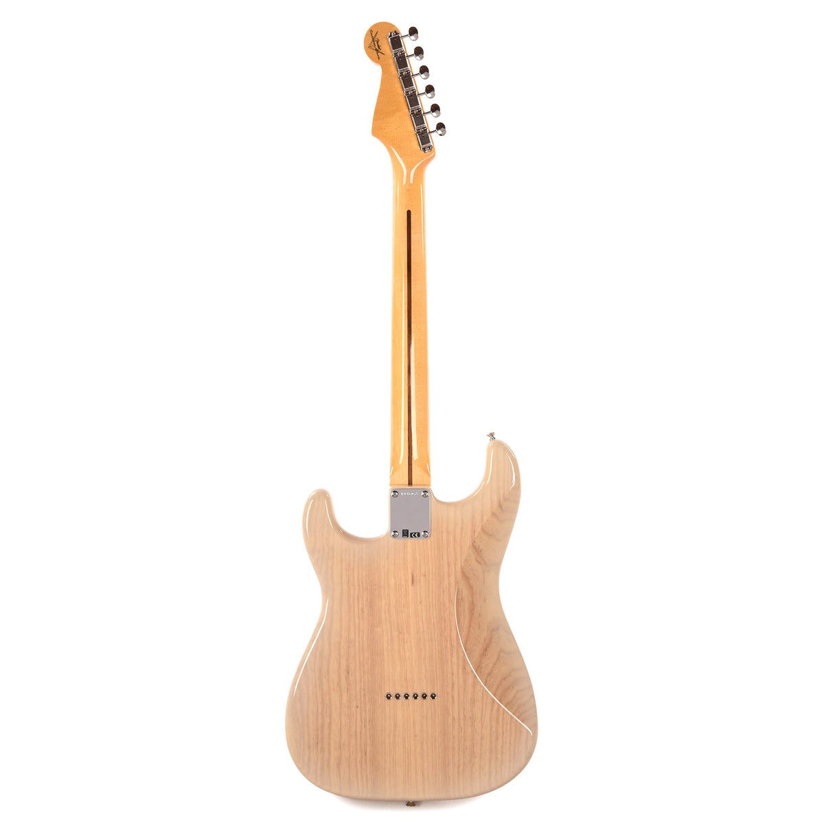 Fender Custom Shop 1955 Stratocaster Hardtail "Chicago Special" NOS Super Faded Natural Blonde - View 5 | MusicMarket