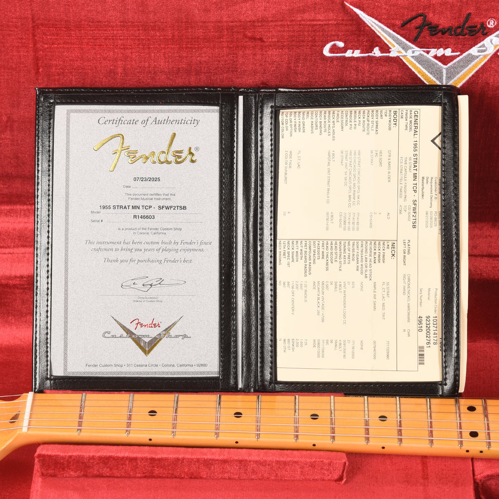 Fender Custom Shop 1955 Stratocaster Hardtail "Chicago Special" Time Capsule Super Faded Wide Fade 2-Color