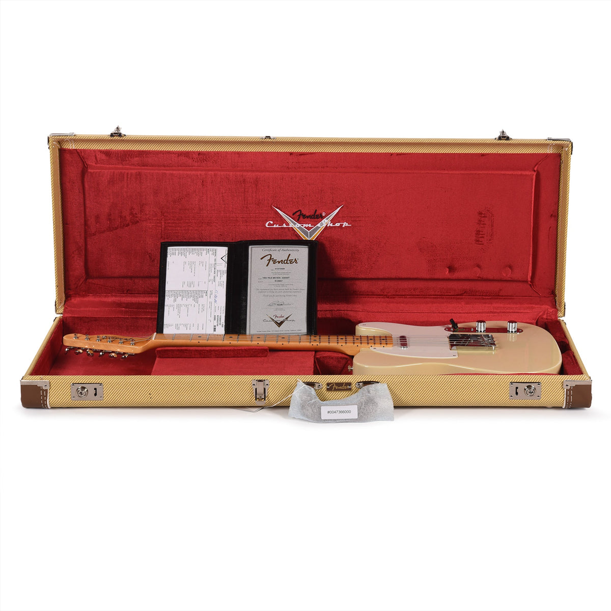 Fender Custom Shop 1955 Telecaster "Chicago Special" NOS Super Aged '55 Desert Tan - View 8 | MusicMarket