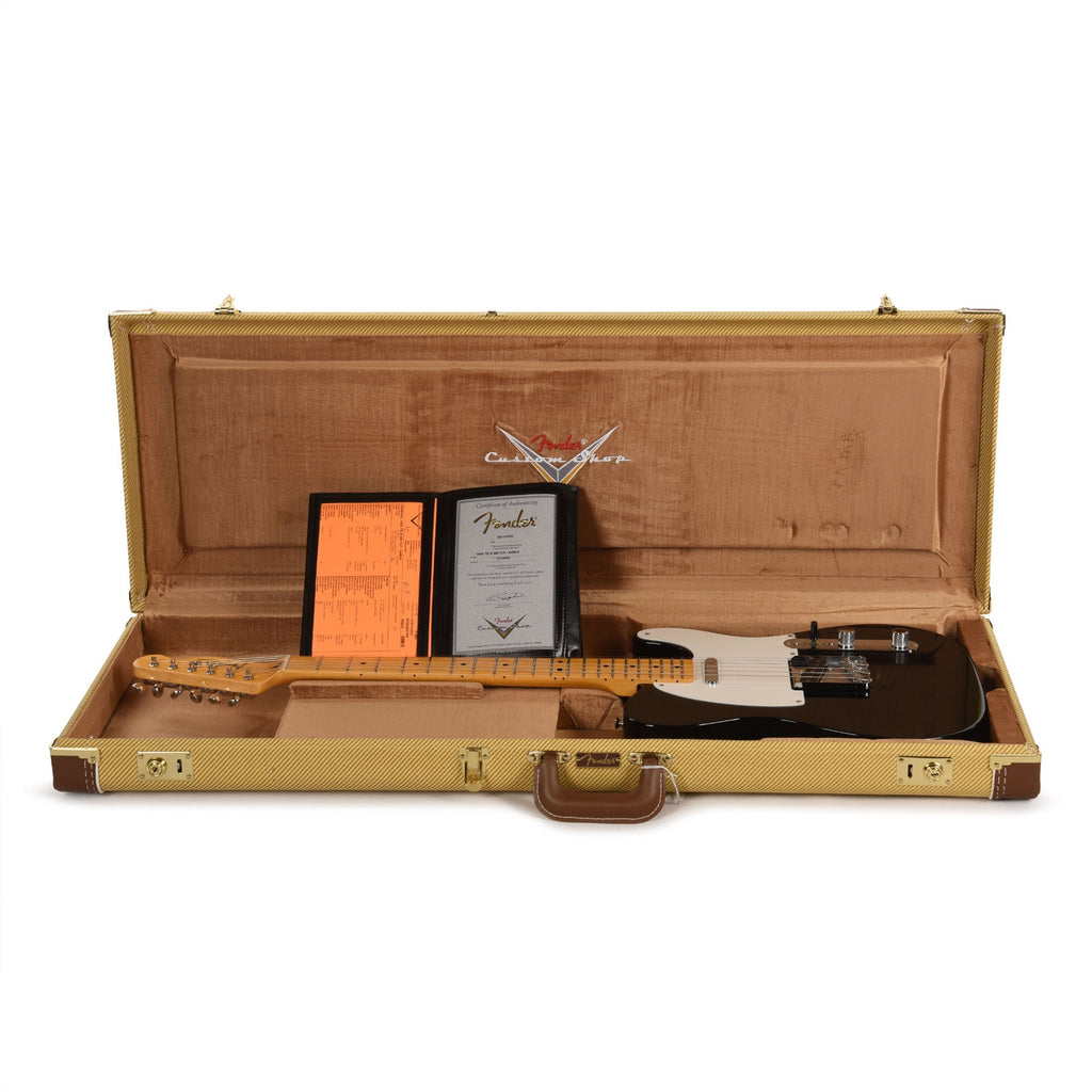 Fender Custom Shop 1955 Telecaster "Chicago Special" Time Capsule Super Aged Black - View 8 | MusicMarket