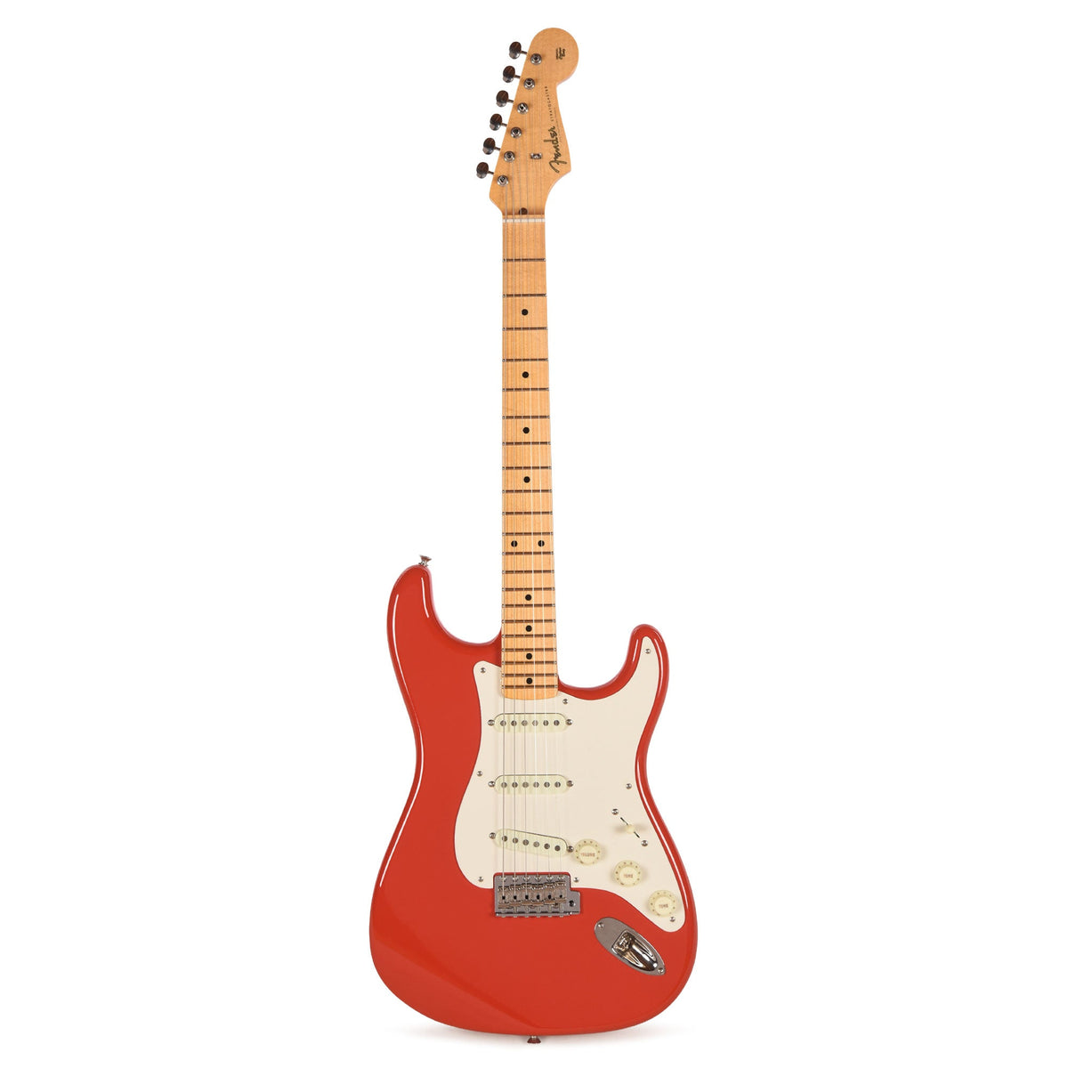 Fender Custom Shop 1957 Stratocaster "Chicago Special" Time Capsule Super Aged Fiesta Red - View 4 | MusicMarket