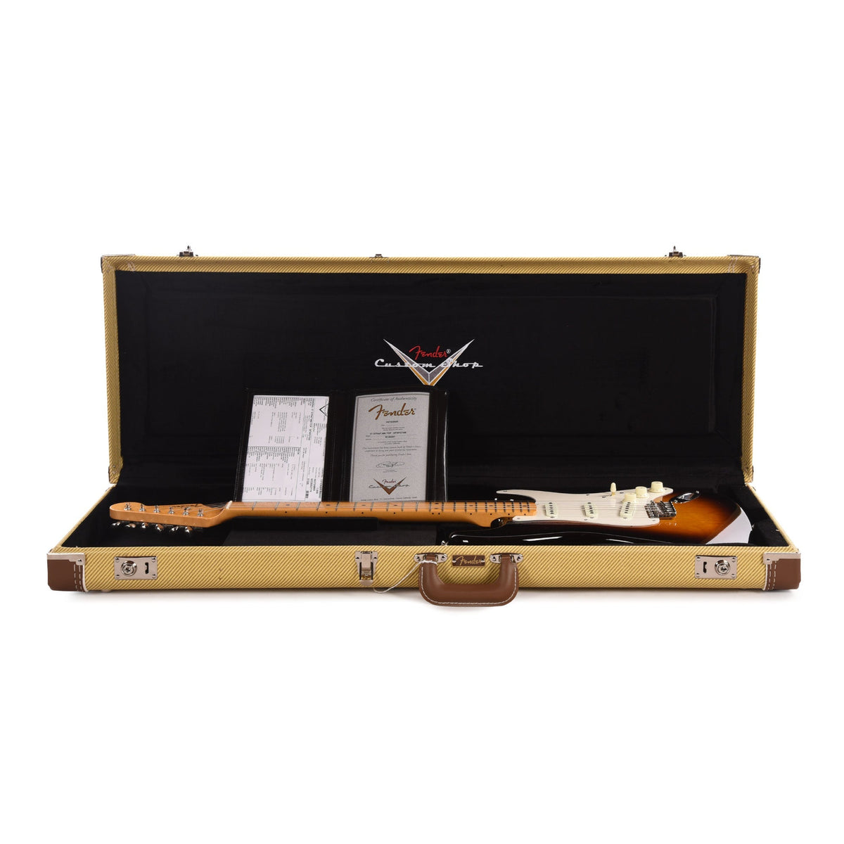 Fender Custom Shop 1957 Stratocaster "Chicago Special" Time Capsule Super Faded Wide Fade 2-Color Sunburst - View