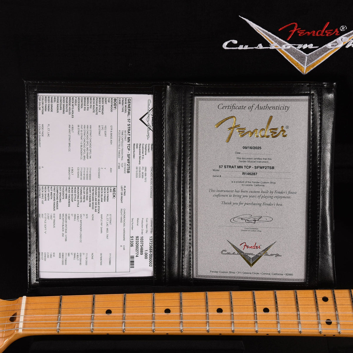 Fender Custom Shop 1957 Stratocaster "Chicago Special" Time Capsule Super Faded Wide Fade 2-Color Sunburst - View