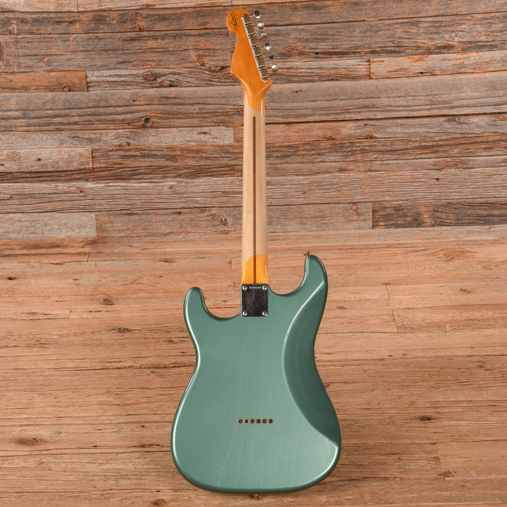 Fender Custom Shop 1957 Stratocaster Hardtail HSS "Chicago Special" Journeyman Relic Aged Sherwood Green - View 5
