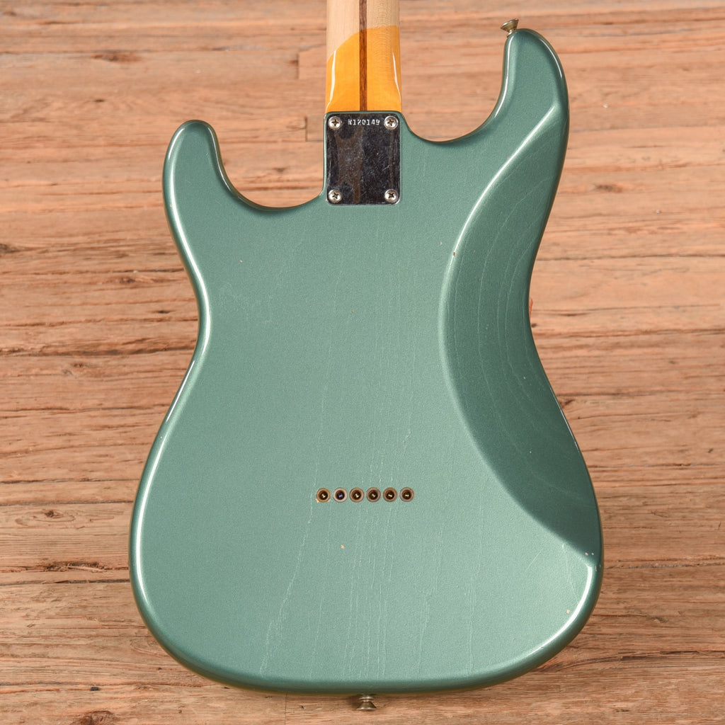 Fender Custom Shop 1957 Stratocaster Hardtail HSS "Chicago Special" Journeyman Relic Aged Sherwood Green - View 3