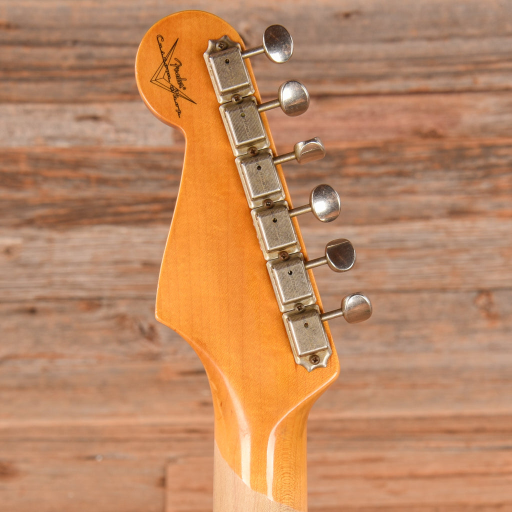Fender Custom Shop 1957 Stratocaster Hardtail HSS "Chicago Special" Journeyman Relic Aged Sherwood Green - View 7