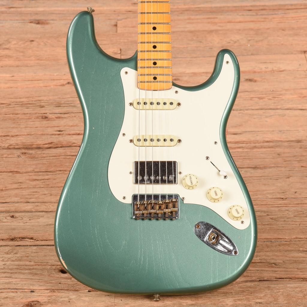 Fender Custom Shop 1957 Stratocaster Hardtail HSS "Chicago Special" Journeyman Relic Aged Sherwood Green - MusicMarket
