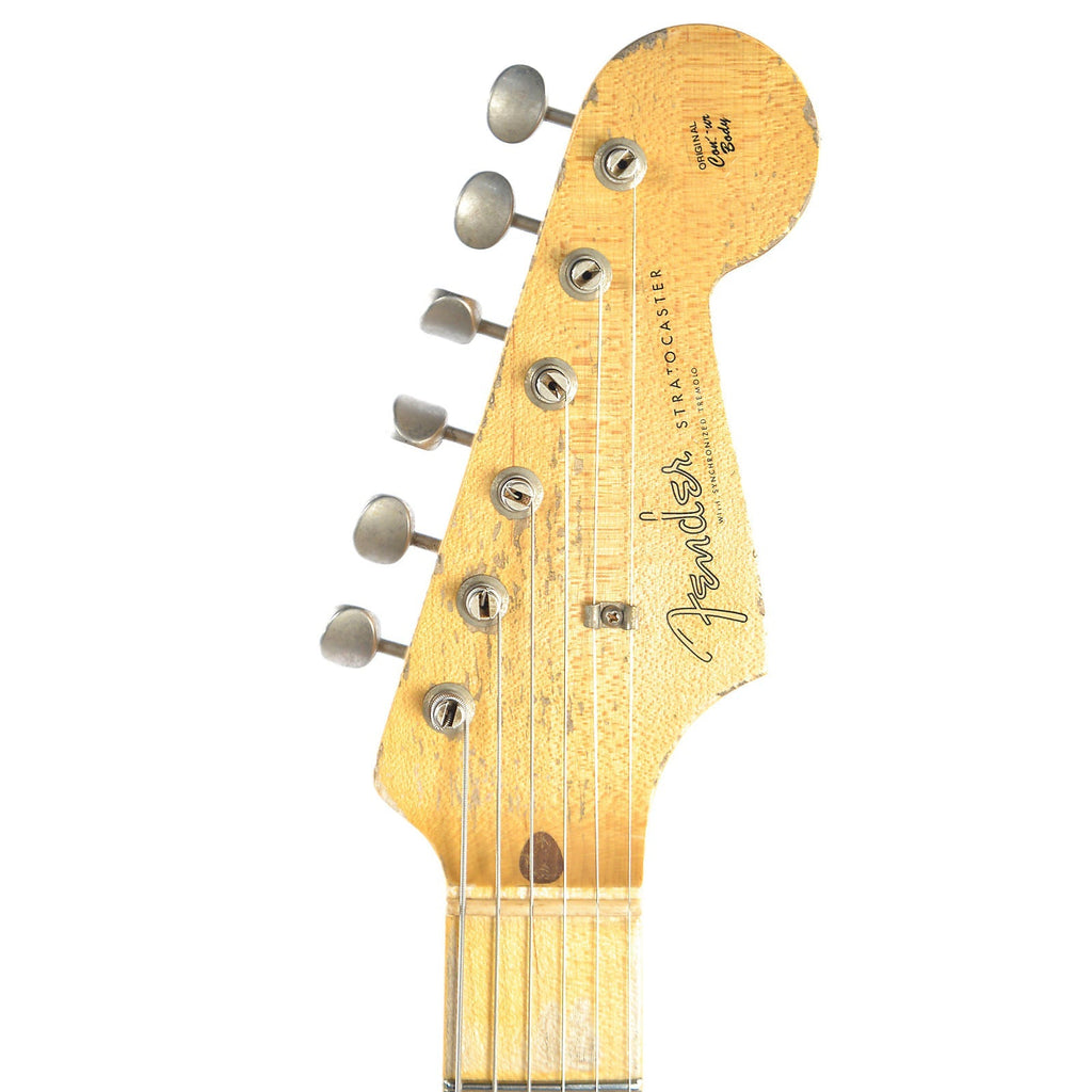 Fender Custom Shop 1958 Stratocaster 3-Tone Sunburst Master Built by Dennis Galuszka - View 6 | MusicMarket