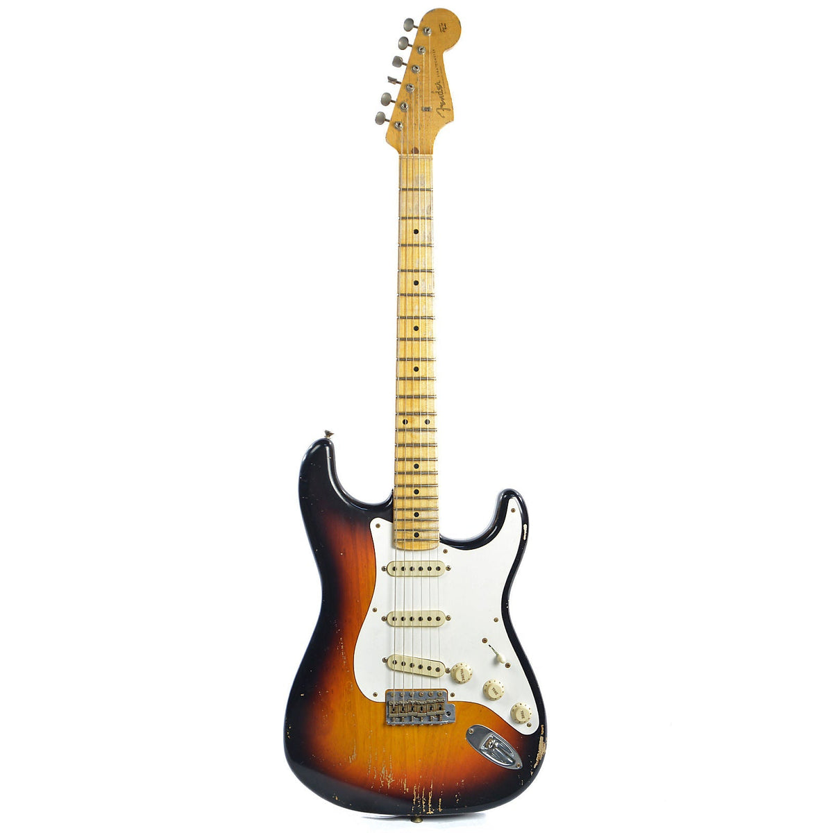 Fender Custom Shop 1958 Stratocaster 3-Tone Sunburst Master Built by Dennis Galuszka - View 4 | MusicMarket