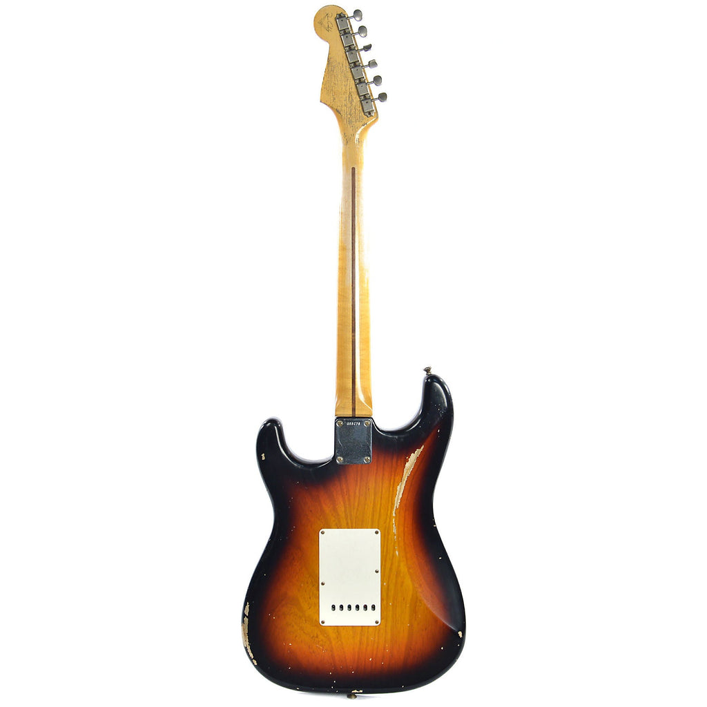 Fender Custom Shop 1958 Stratocaster 3-Tone Sunburst Master Built by Dennis Galuszka - View 5 | MusicMarket