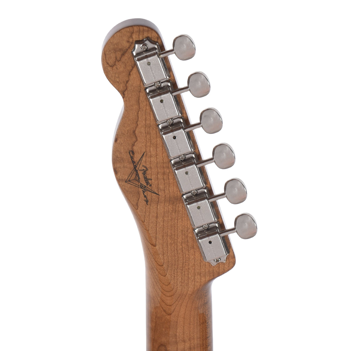 Fender Custom Shop 1959 Custom Telecaster "Chicago Special" NOS Fluorescent Orange - View 7 | MusicMarket