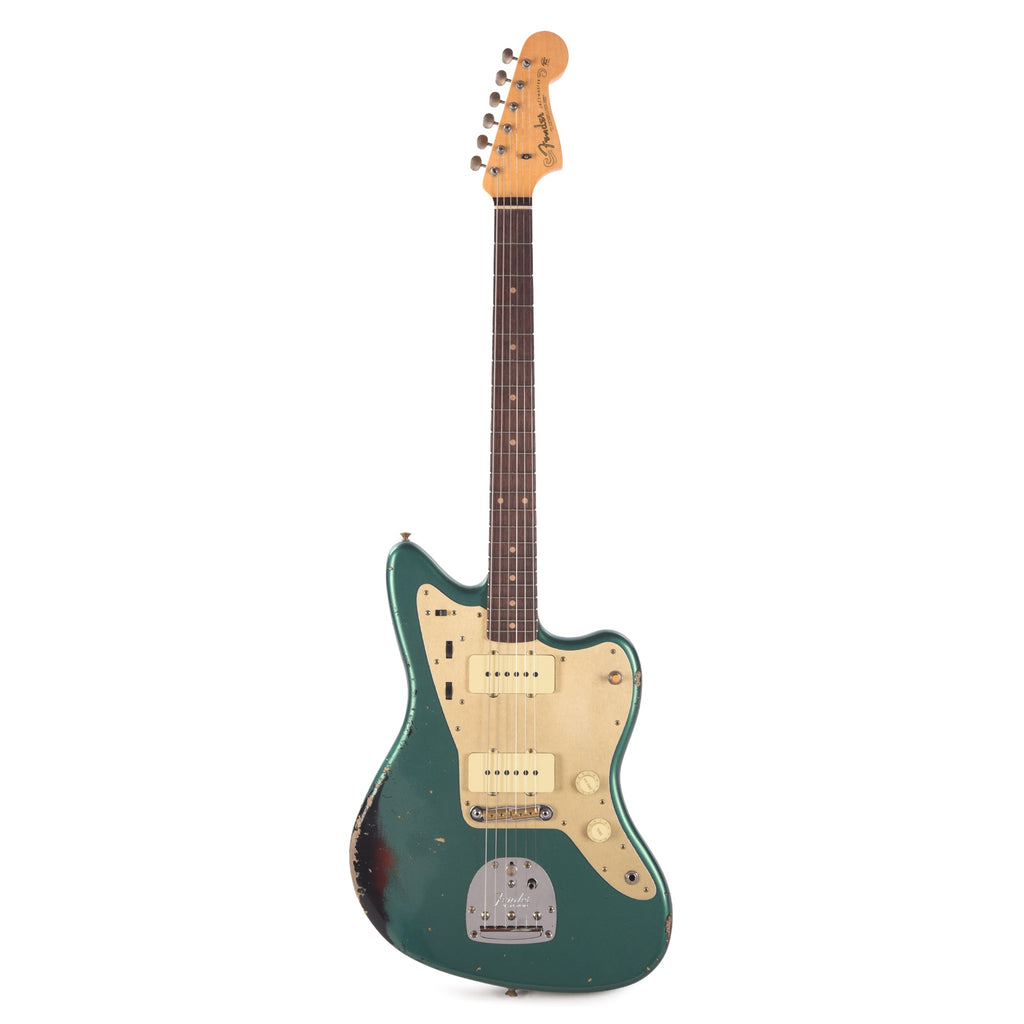 Fender Custom Shop 1959 Jazzmaster "Chicago Special" Relic British Racing Green over Wide Fade 3-Color Sunburst -