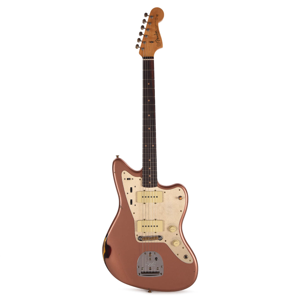 Fender Custom Shop 1959 Jazzmaster "Chicago Special" Relic Copper over Chocolate 3-Color Sunburst - View 4 | MusicMarket