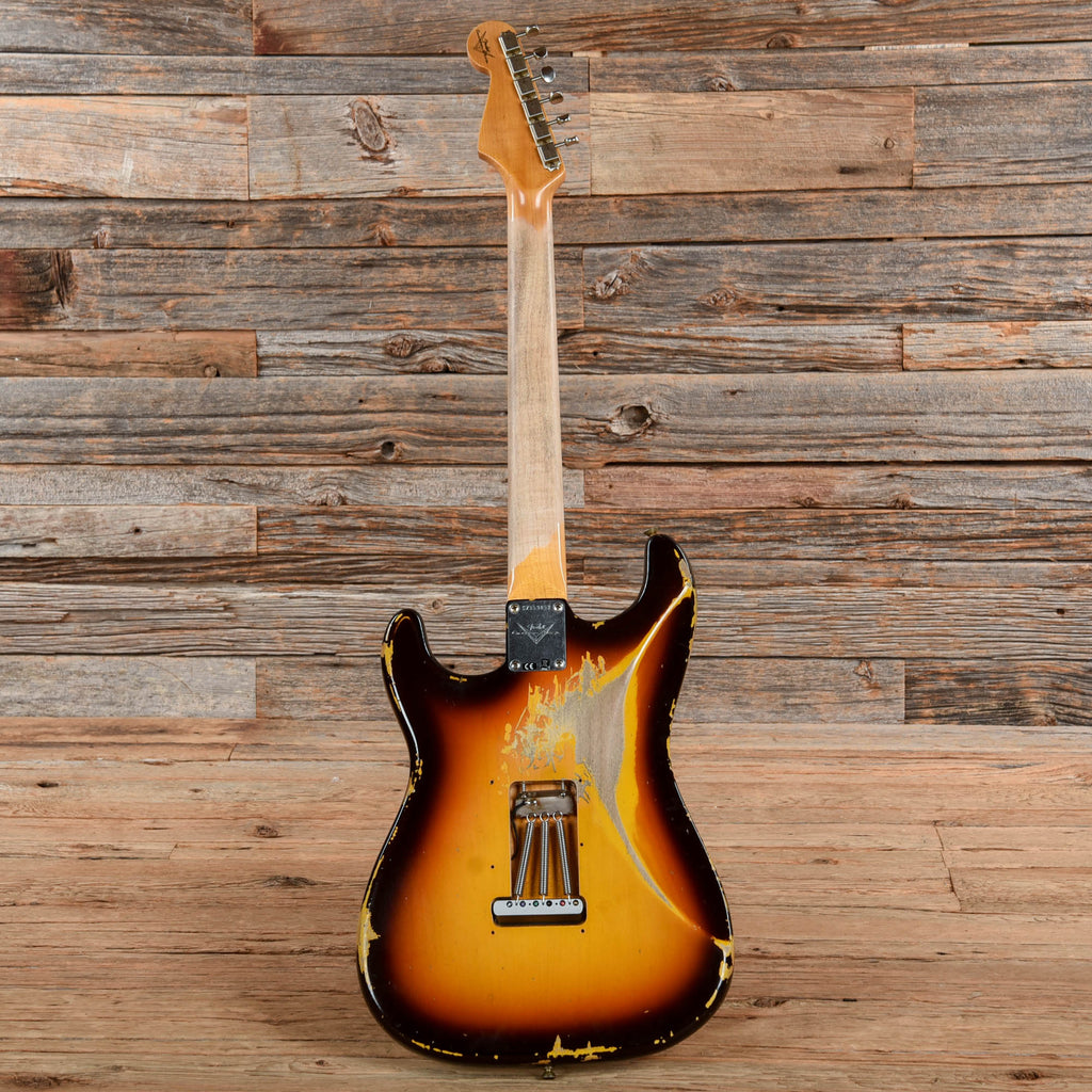 Fender Custom Shop 1959 Stratocaster Heavy Relic Sunburst 2022 - View 5 | MusicMarket