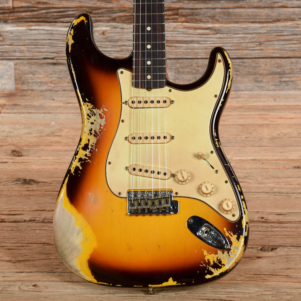 Fender Custom Shop 1959 Stratocaster Heavy Relic Sunburst 2022 - MusicMarket