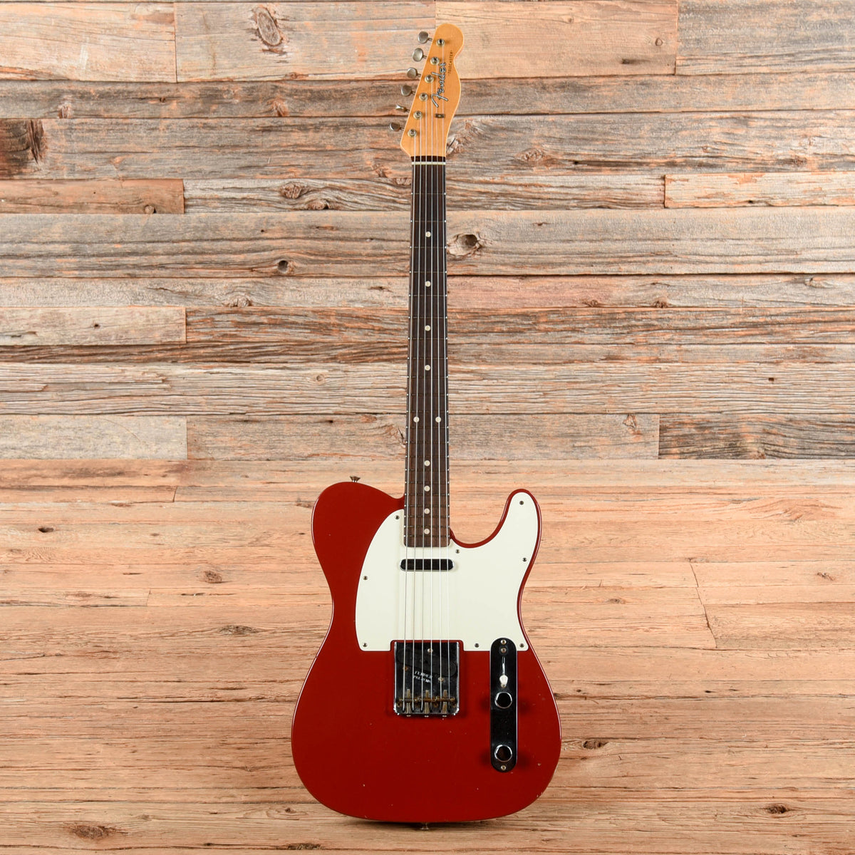 Fender Custom Shop 1959 Telecaster Journeyman Relic Aged Dakota Red 2022 - View 4 | MusicMarket