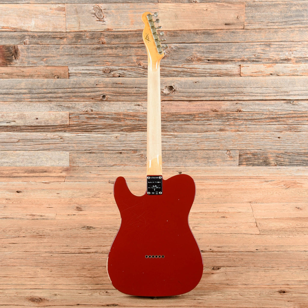 Fender Custom Shop 1959 Telecaster Journeyman Relic Aged Dakota Red 2022 - View 5 | MusicMarket