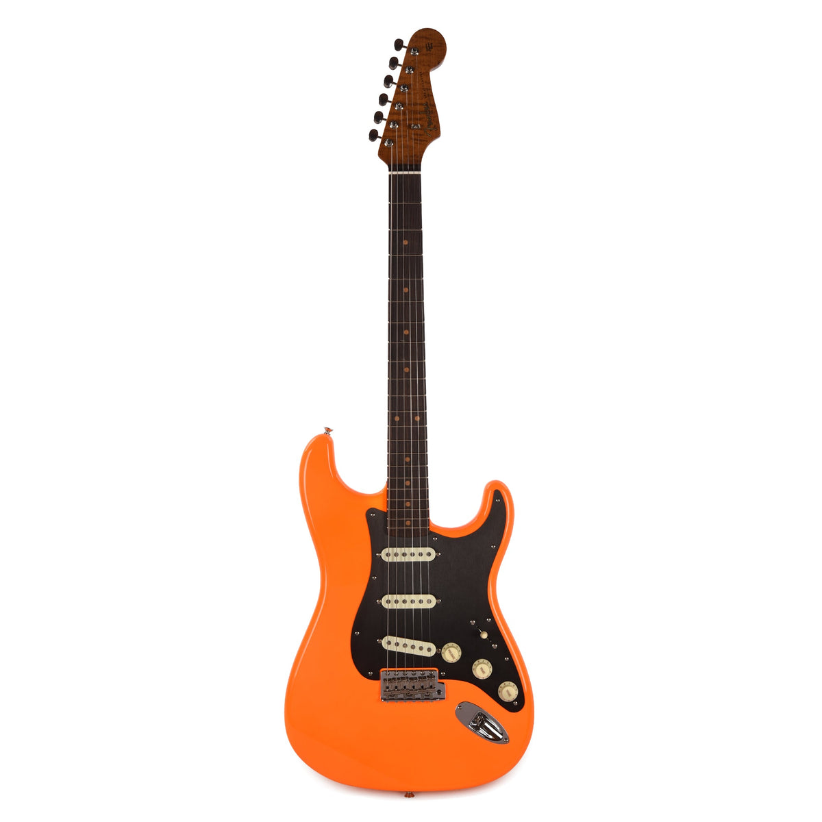Fender Custom Shop 1960 Stratocaster "Chicago Special" NOS Fluorescent Orange - View 4 | MusicMarket