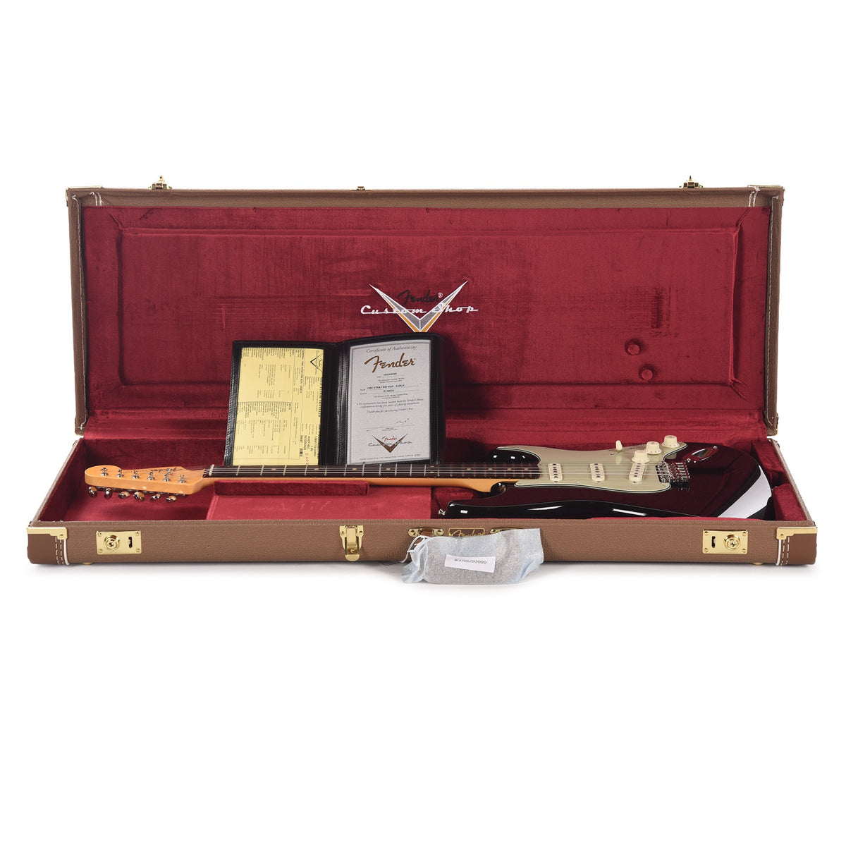Fender Custom Shop 1960 Stratocaster "Chicago Special" NOS Super Aged Black - View 8 | MusicMarket