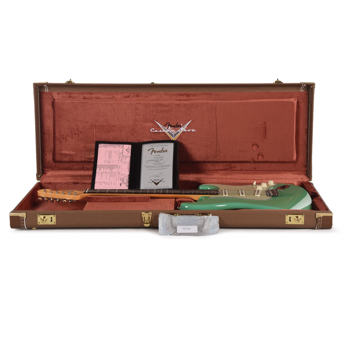 Fender Custom Shop 1960 Stratocaster "Chicago Special" Time Capsule Super Aged Sea Foam Green - View 8 | MusicMarket