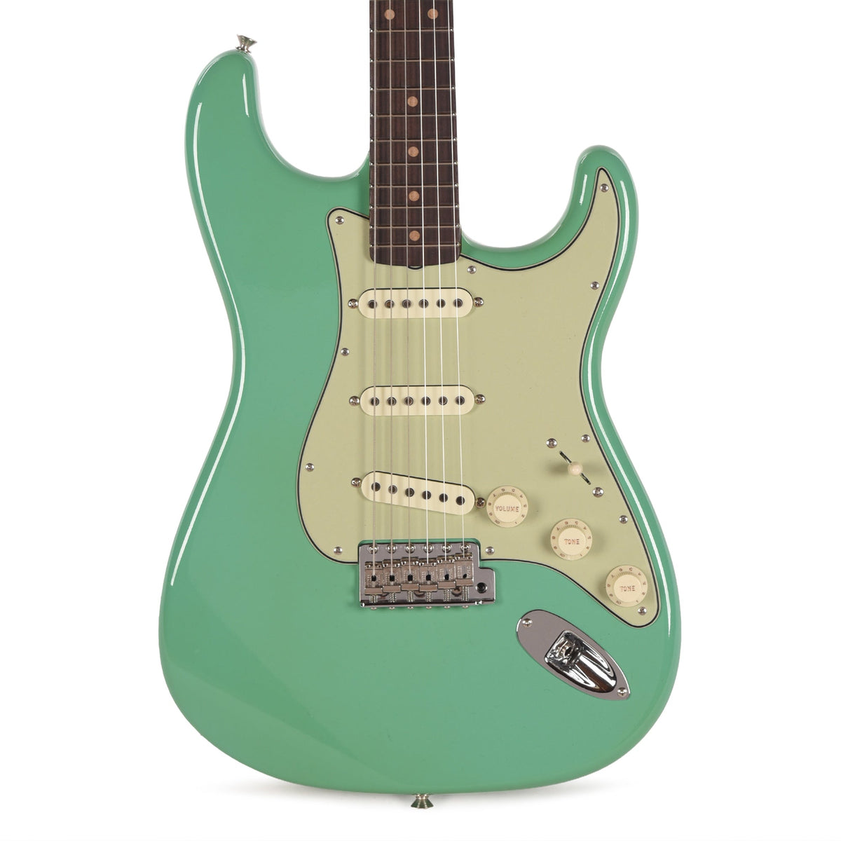 Fender Custom Shop 1960 Stratocaster "Chicago Special" Time Capsule Super Aged Sea Foam Green - View 2 | MusicMarket
