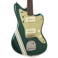Fender Custom Shop 1962 Jazzmaster NOS British Racing Green w/Olympic White Competition Stripes - MusicMarket
