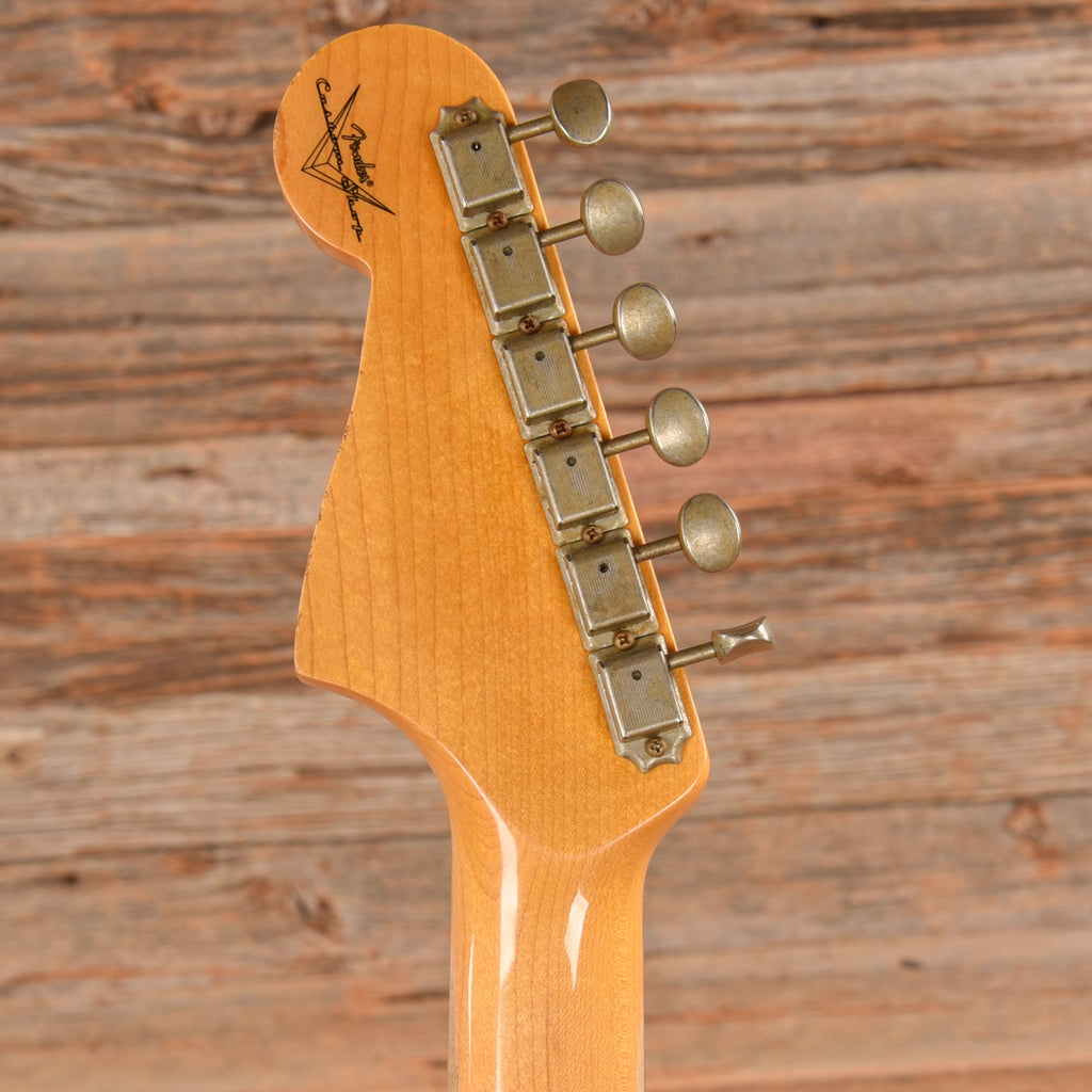 Fender Custom Shop 1962 Jazzmaster Relic Sonic Blue 2009 - View 7 | MusicMarket