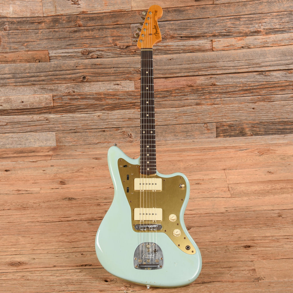 Fender Custom Shop 1962 Jazzmaster Relic Sonic Blue 2009 - View 4 | MusicMarket