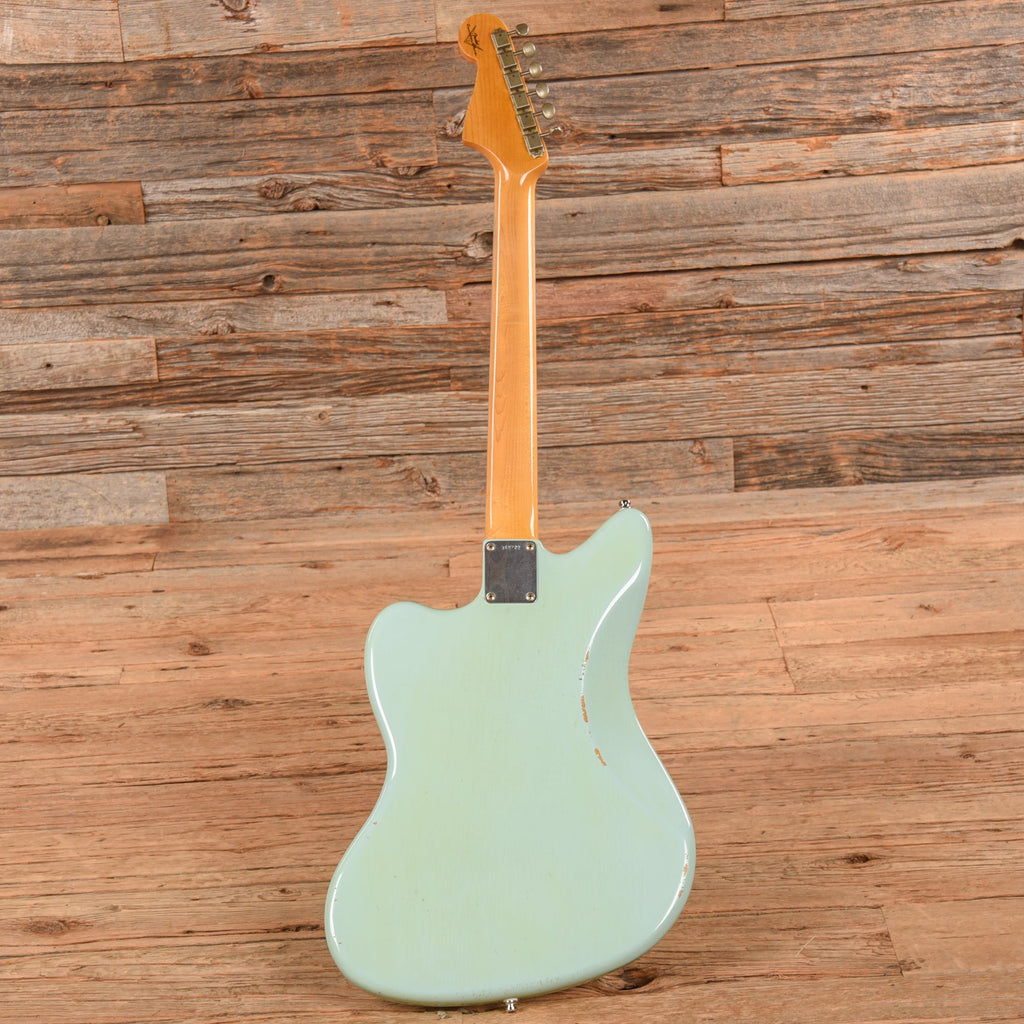 Fender Custom Shop 1962 Jazzmaster Relic Sonic Blue 2009 - View 5 | MusicMarket