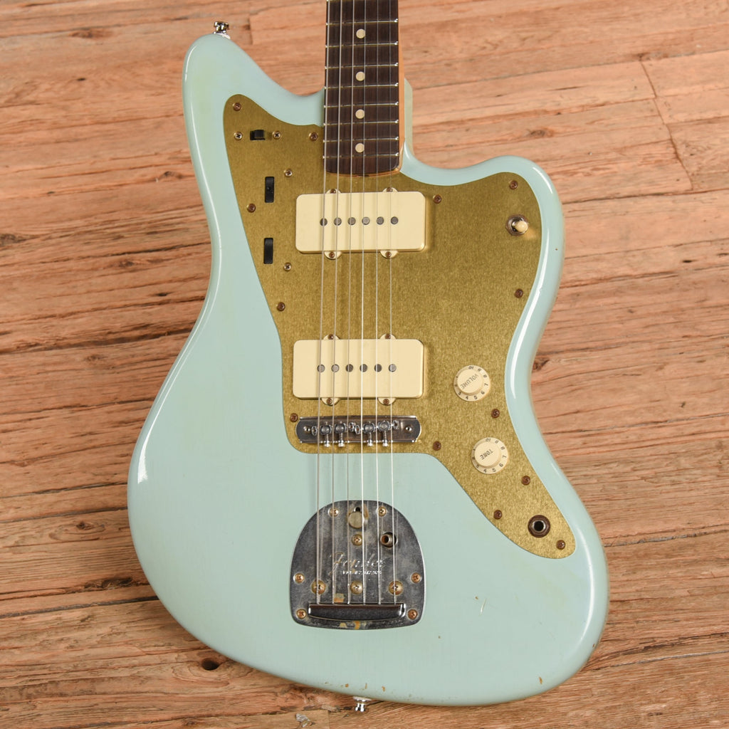 Fender Custom Shop 1962 Jazzmaster Relic Sonic Blue 2009 - View 2 | MusicMarket
